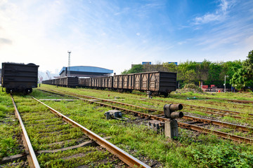 Obraz premium freight cars