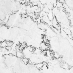 Obraz premium White marble texture abstract background pattern with high resolution.