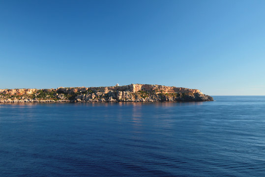 Cape Punta de s'Espero. Minorca, Spain