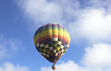 Naklejka premium Balloon and sky