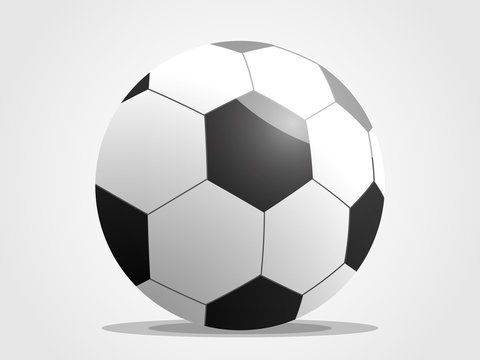 football soccer ball futsal spots vector
