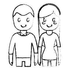 cartoon couple icon