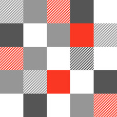 Seamless pattern with squares.