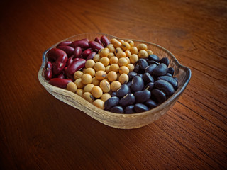 multi colour bean for cooking