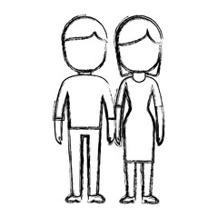 couple of man and woman icon