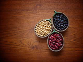 multi colour bean for cooking