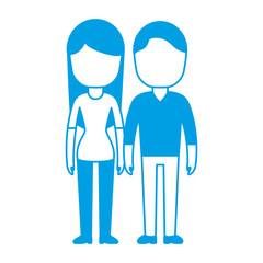 couple of man and woman icon