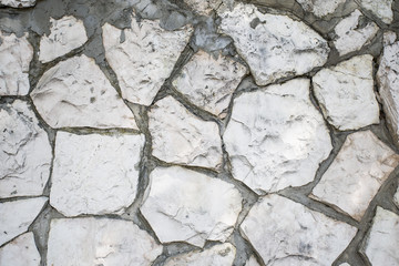 grey Slate stone wall textured background close-up