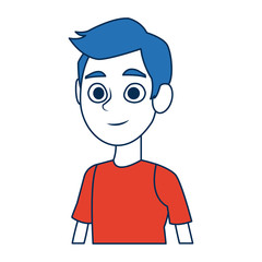 portrait young boy male student people