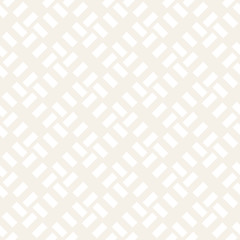 Crosshatch vector seamless geometric pattern. Crossed graphic rectangles background. Checkered motif. Seamless subtle texture of crosshatched lines. Trellis simple fabric print.