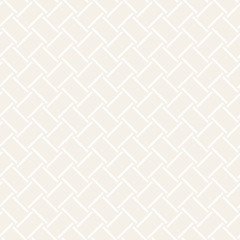 Crosshatch vector seamless geometric pattern. Crossed graphic rectangles background. Checkered motif. Seamless subtle texture of crosshatched lines. Trellis simple fabric print.