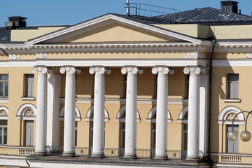 Fototapeta premium die finnische Hauptstadt helsinki