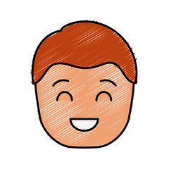 cartoon man icon
