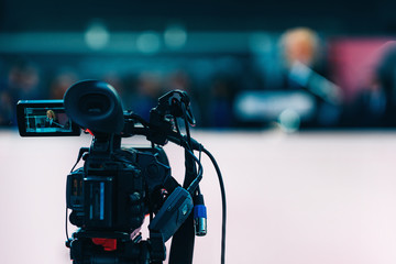 Media interview on fair