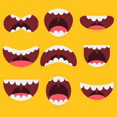 Funny Mouths And Expressions