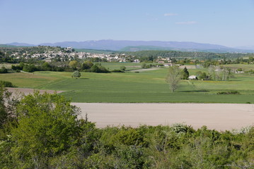 Fototapeta premium tourisme dans le Lubéron