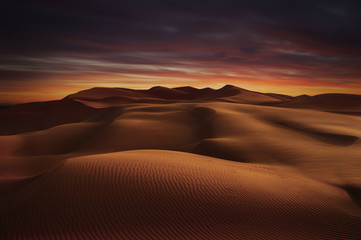 Fototapeta na wymiar Abu Dhabi, Liwa Desert, Qasr al Sarab desert resort