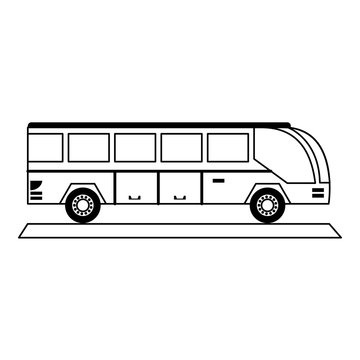 bus sideview icon image