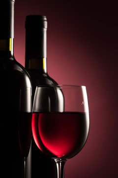 Fototapeta Red wine selection