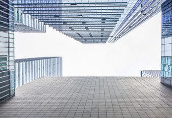 Obraz premium Windows of Skyscraper Business Office