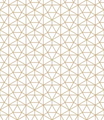 Papier peint Or abstrait géométrique motif géométrique