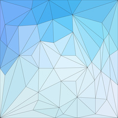 Obraz premium Abstract polygonal background. Vector triangle low poly pattern for design card, invitation,t shirt, garment