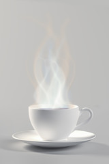 Coffee Cup 3d illustration