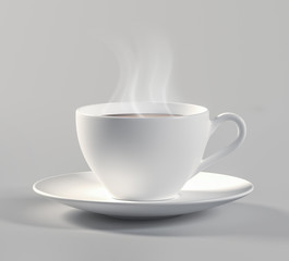 Coffee Cup 3d illustration