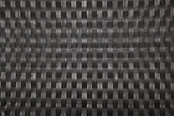 background of brown handicraft weave plastic texture wicker surface for furniture material