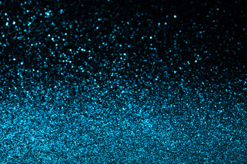 Abstract glitter blue background