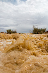 Desert Flood in Ramon Crater