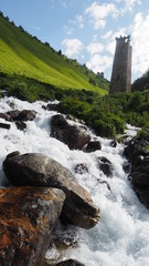 Fototapeta premium Georfian landscape