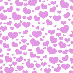 Seamless Pattern Hearts