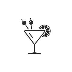 cocktail modern icon