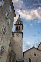 Church of St. John in Budva. Summer 2017
