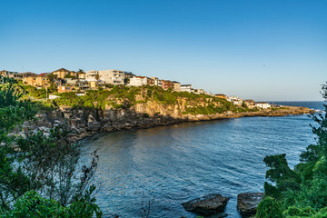 Fototapeta premium Houses by the bay