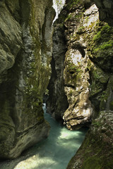 Tolminska Korita - Tolmin Gorge. Slovenia