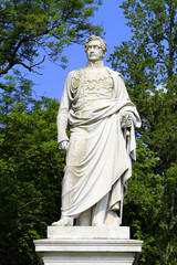 Malte monument in Putbus, Ruegen Island