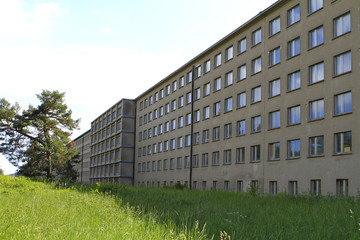 fascist architecture at Prora, Ruegen island