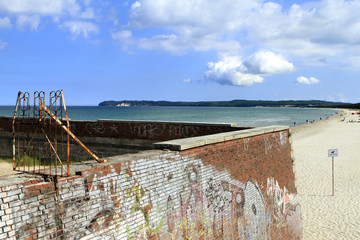 fascist architecture at Prora, Ruegen island