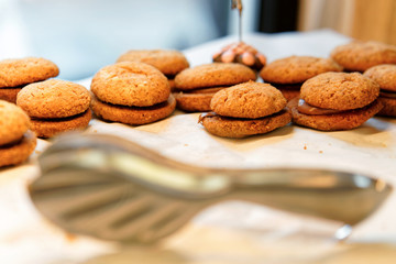 Traditional homemade cookies in Mantua