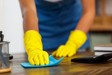 Concept for home cleaning services