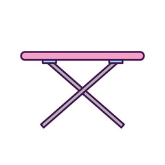 ironing board isolated icon