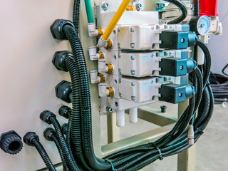 Plc's system for control and command Automatic machine