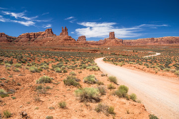 Unterwegs durchs Valley of Gods, Utah
