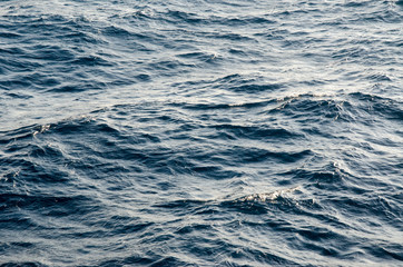 Obraz premium sea surface with waves