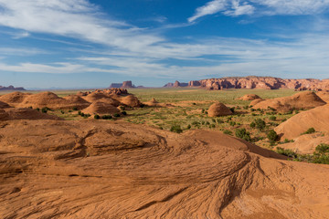 Mystery Valley nahe des Monument Valleys, Arizona