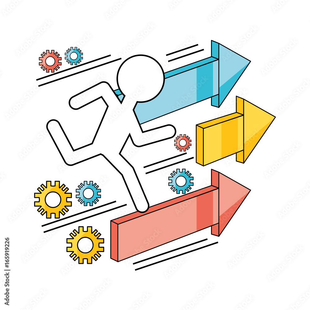 Wall mural technology data process to teamwork development