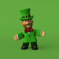 Leprechaun - 3D Illustration