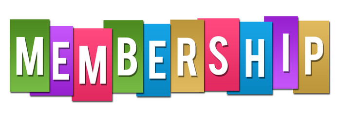 Membership Colorful Stripes 